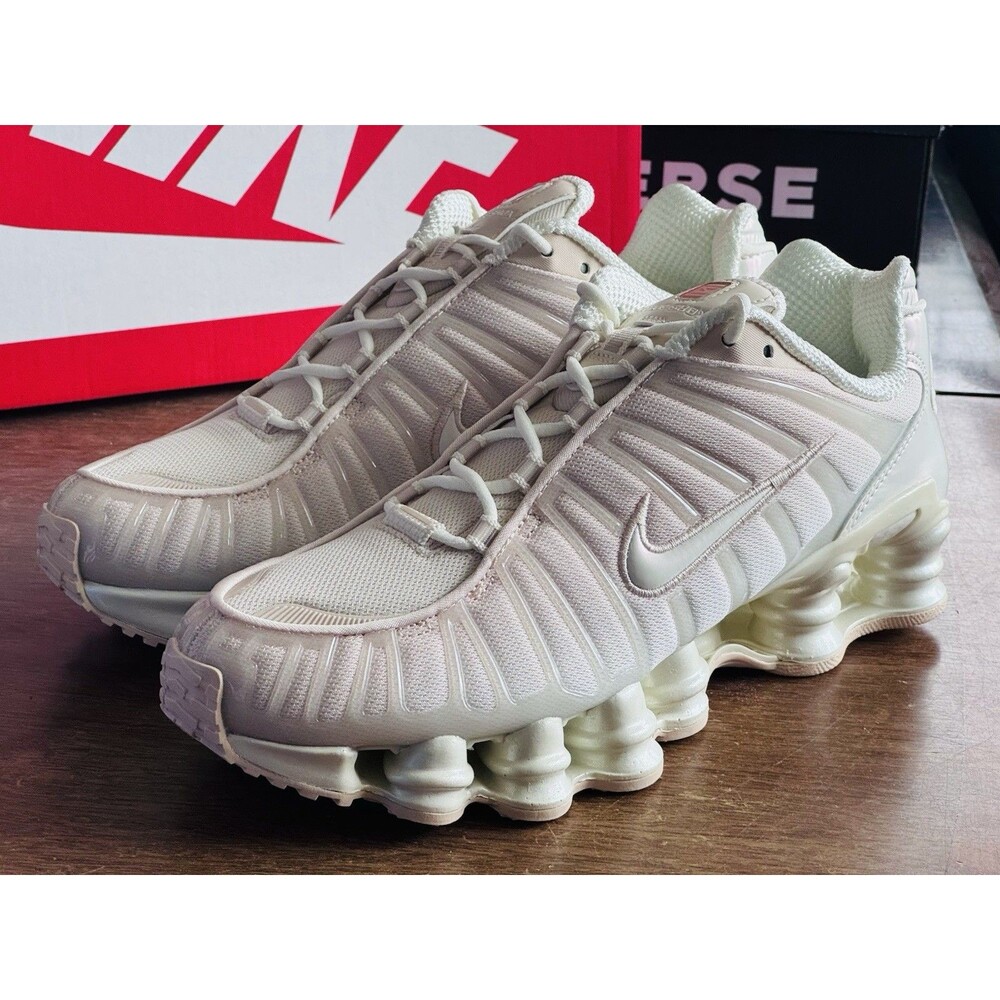 Women’s Size 8 Nike Shox TL Pearl White Soft Pearl Pink IH5075-219 NIB